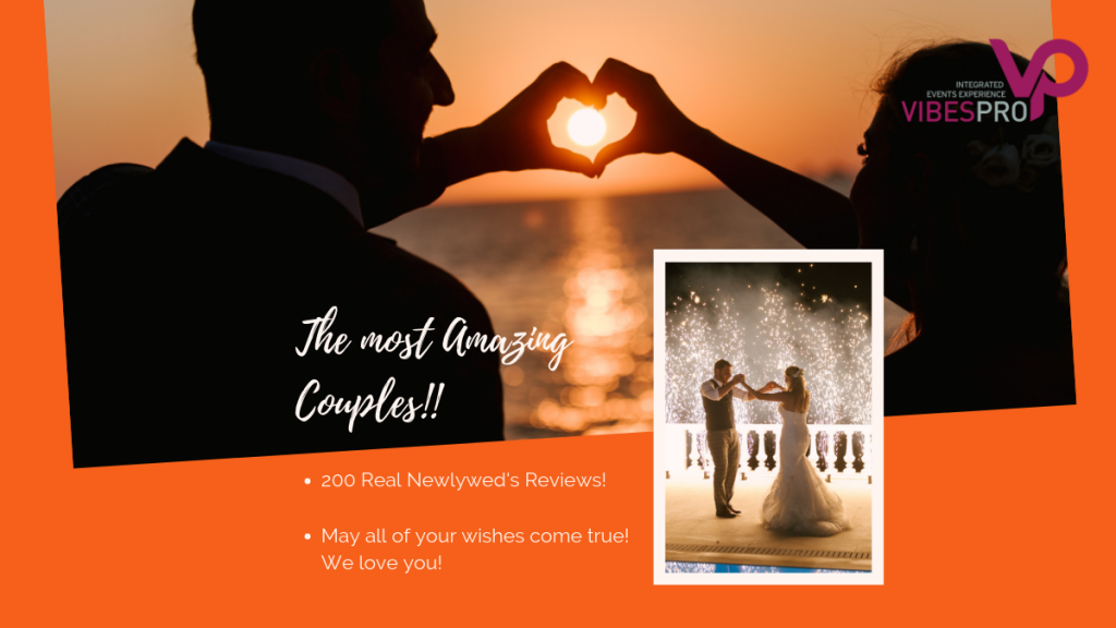 Our new Success! We have reached 200 Real Couple’s Reviews on Wedding Wire